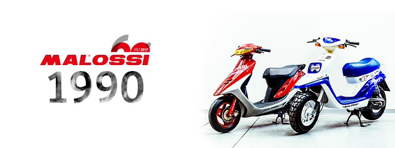 Malossi60  1990: The automatic scooter revolution. The first kits for MBK  Booster and Honda DIO are created - Malossi S.p.A. - Official website  Malossi S.p.A. – Official website