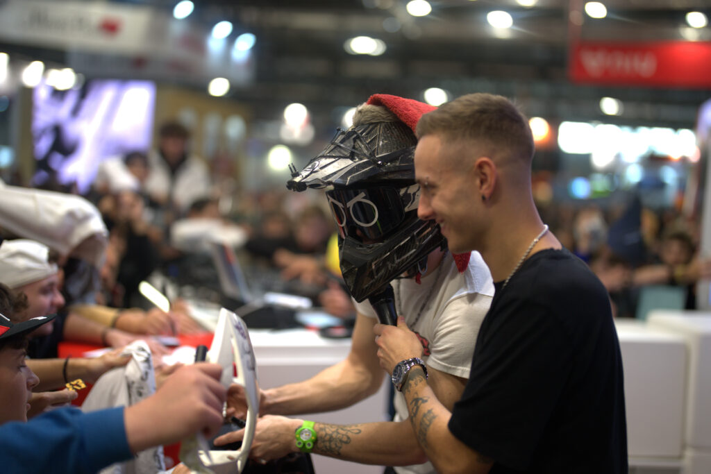 Ivan Giussani e Paky a EICMA 2024